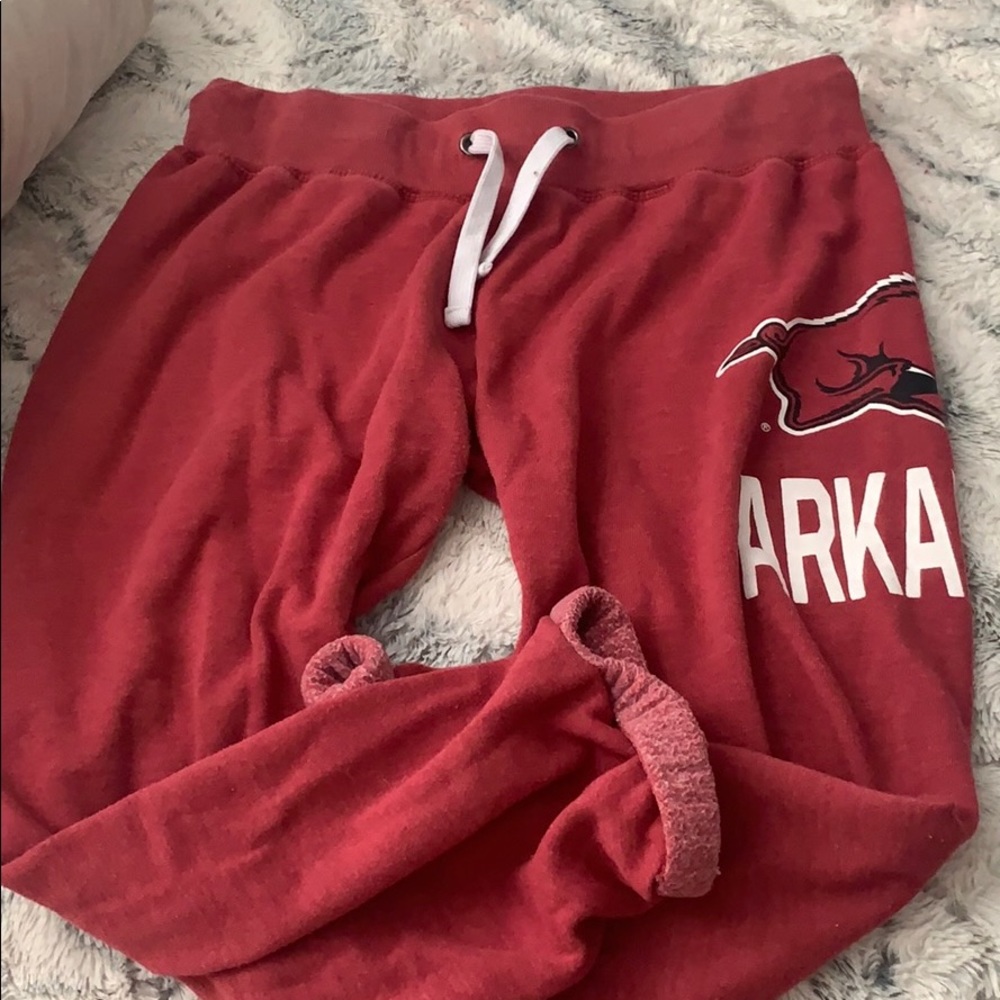 Arkansas Razorback Cropped Sweats